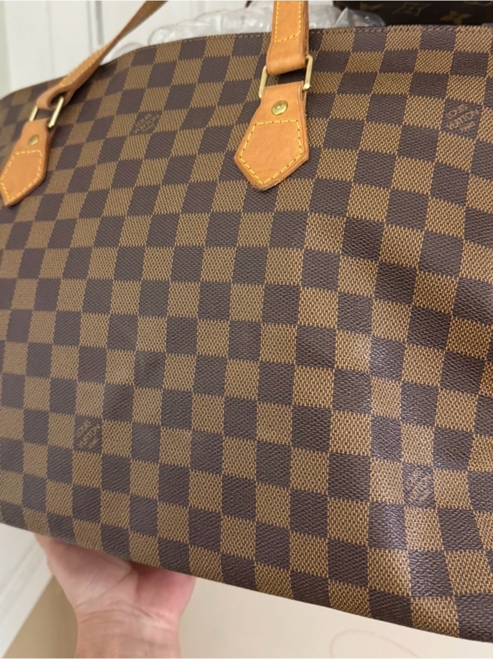 Louis Vuitton Limited Edition 1996 100 Anniversary Centenaire DE Shoulder Tote - Picture 3 of 15